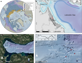 Permafrost Subacqueo nelle coste del Labrador